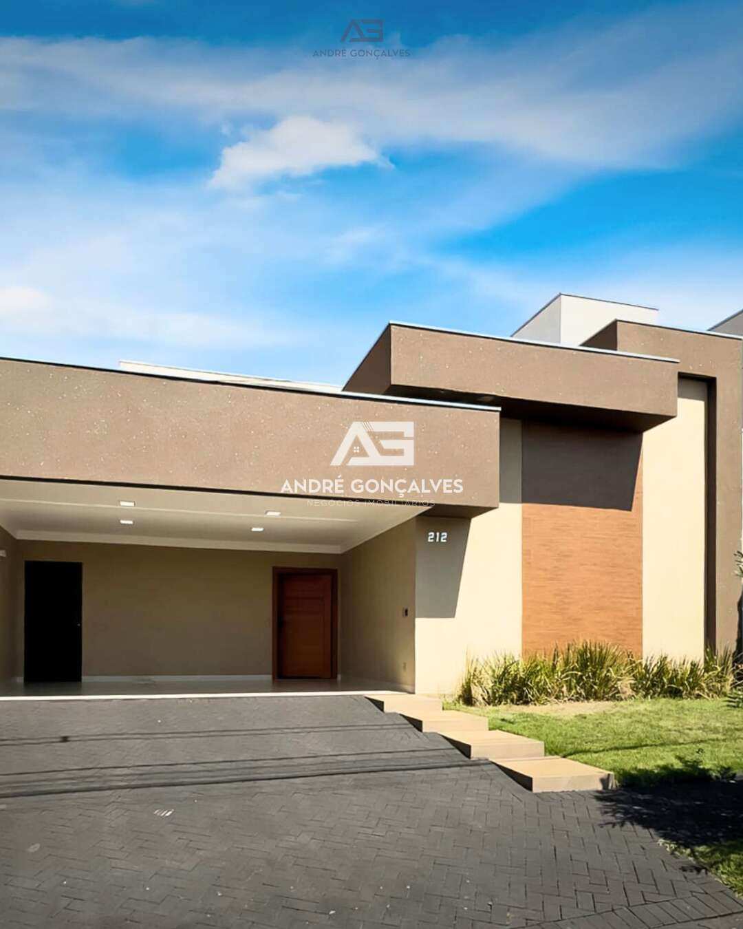 Casa à venda em São José do Rio Preto, Parque Industrial Campo Verde, com 3 quartos, 192m² - ANDRÉ GONÇALVES NEGÓCIOS IMOBILIÁRIOS