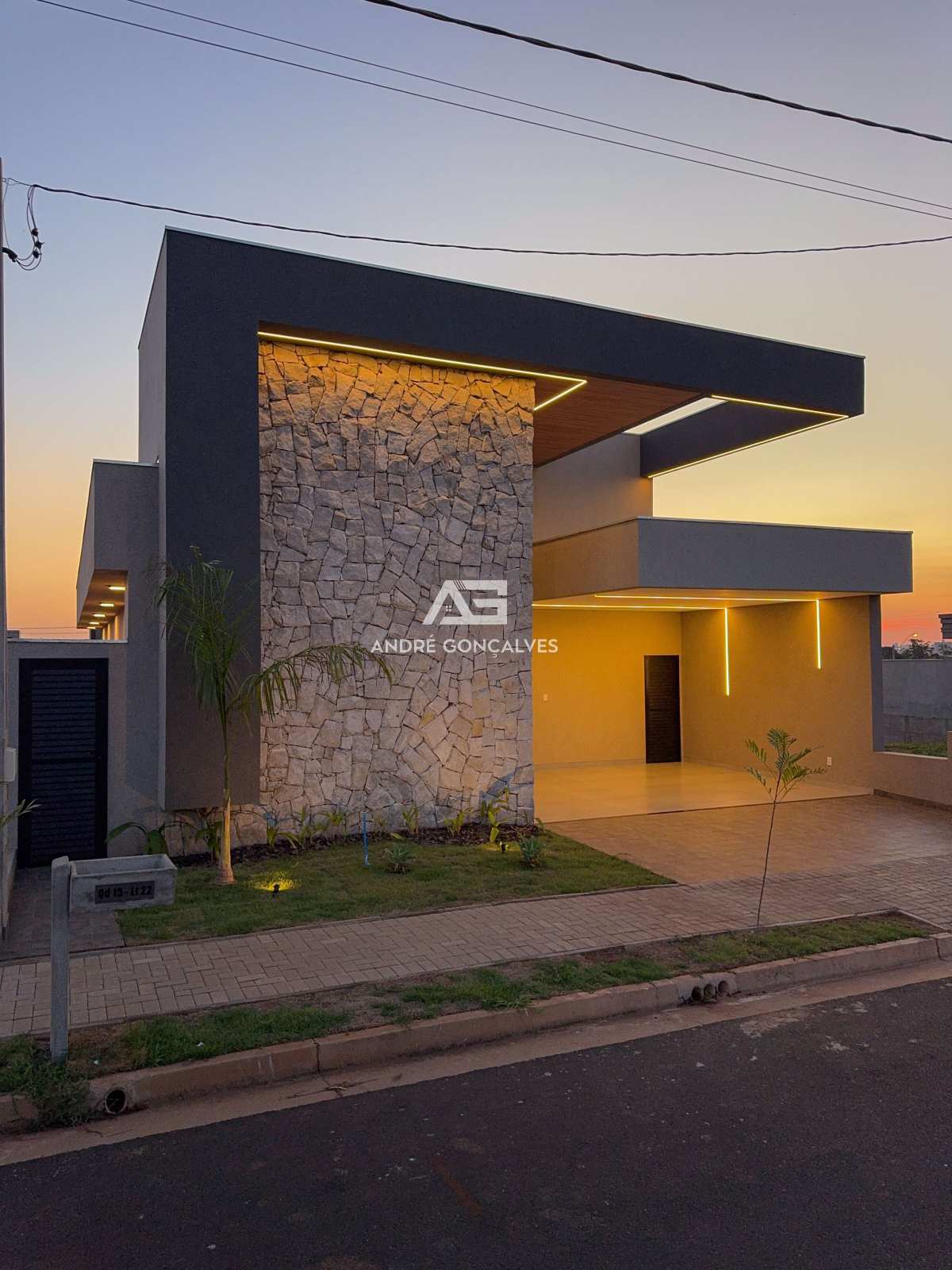 Casa de condomínio à venda em São José do Rio Preto, Cidade Nova, com 3 quartos, 155 m²m² - ANDRÉ GONÇALVES NEGÓCIOS IMOBILIÁRIOS